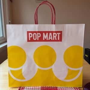 ❤️🔥💛 POP MART SHOPPING BAG 💛🔥❤️ NWOT ❤️🔥💛